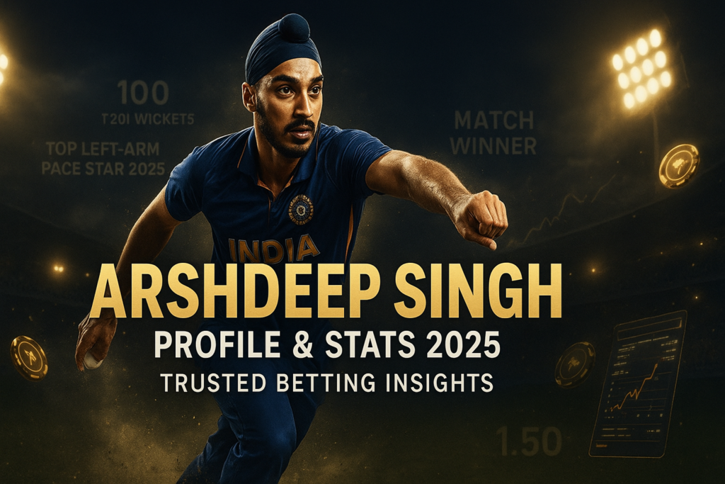 Arshdeep Singh Profile & Stats 2025: Rise of India’s New Left-Arm Pace Star