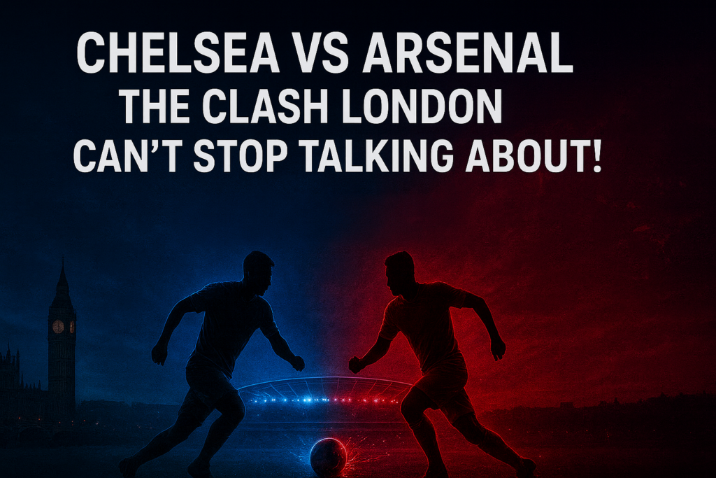 Chelsea vs Arsenal: The Clash London Can’t Stop Talking About!