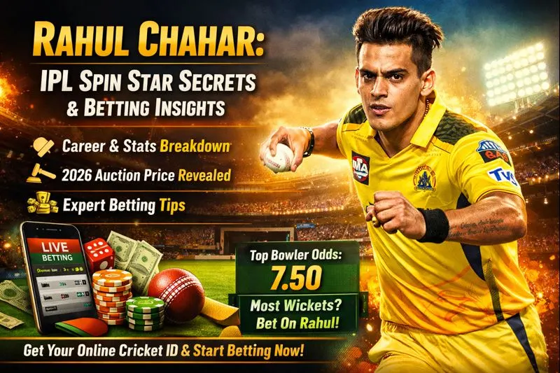 Rahul Chahar: From Young Spin Sensation to IPL Match-Winner – Career, Stats & Untold Facts