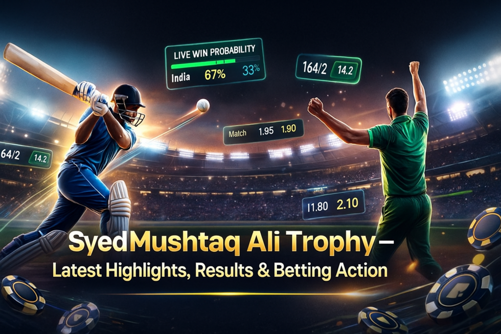 Syed Mushtaq Ali Trophy: Latest Highlights, Results & Standout Performances