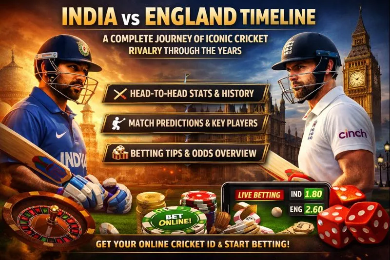 India vs England Timeline: A Complete Journey of Iconic Cricket Rivalry Through the Years