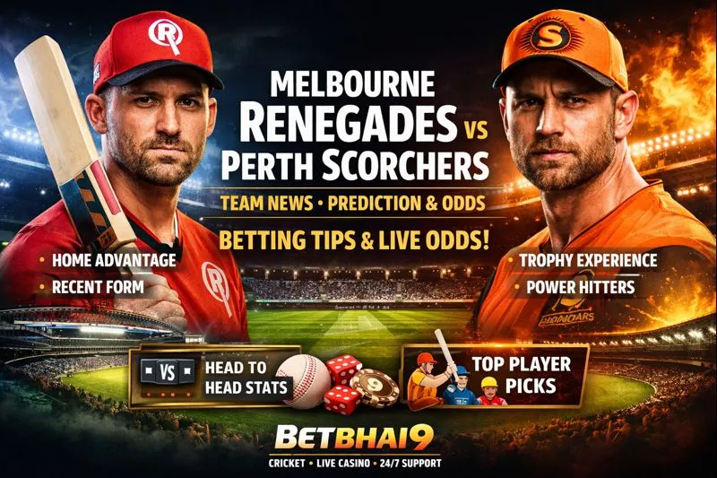 Melbourne Renegades vs Perth Scorchers: Team News, Prediction & Odds