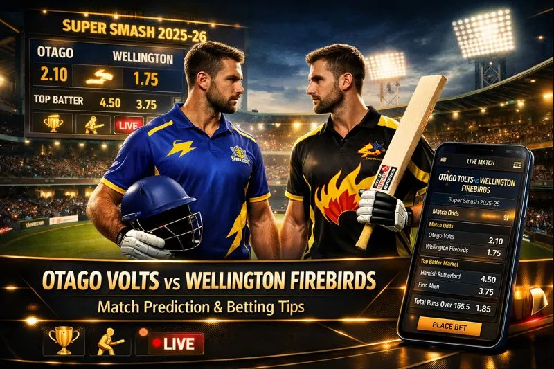 Otago Volts vs Wellington Firebirds: Prediction, Playing XI & Stats