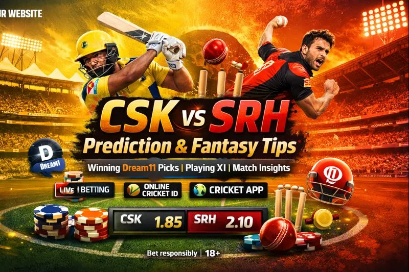 CSK vs SRH Prediction & Fantasy Tips: Winning Dream11 Picks, Playing XI, and Match Insights