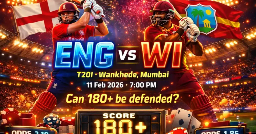 England vs West Indies T20I