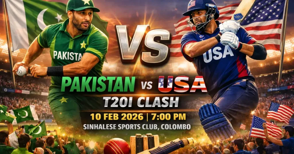 Pakistan vs USA T20I